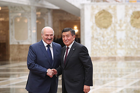 Лукашэнка: плённае супрацоўніцтва Беларусі і Кыргызстана будзе пашырацца