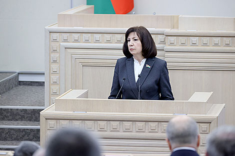 Качанава выбрана старшынёй Савета Рэспублікі восьмага склікання