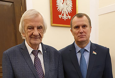 Беларусь і Польшча абмеркавалі перспектывы міжпарламенцкага супрацоўніцтва