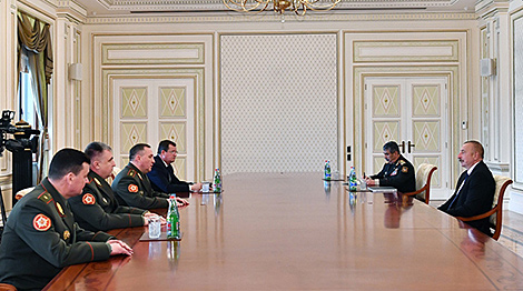 Беларусь і Азербайджан абмеркавалі ваеннае супрацоўніцтва