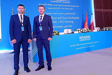 Беларускія ратавальнікі прынялі ўдзел у міжнародным семінары ІНСАРАГ у Катары