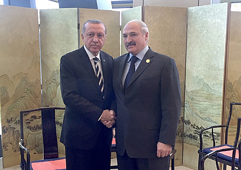 Лукашэнка павіншаваў Эрдагана з нацыянальным святам Турцыі