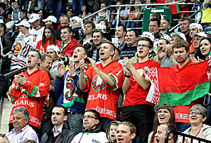 Минск побил рекорд Праги по посещаемости чемпионата мира по хоккею