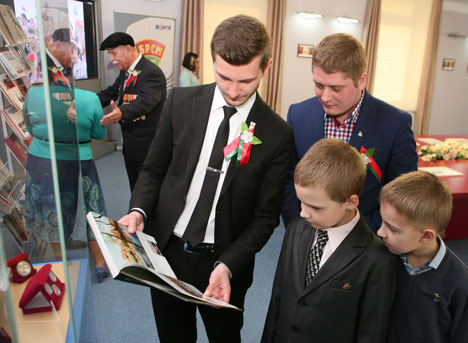 Коллекция ценных книг военного времени представлена в Музее современной белорусской государственности