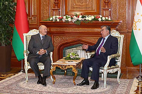 卢卡申科和拉赫蒙讨论了塔吉克斯坦总统访问白罗斯的准备