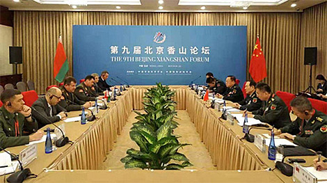 白罗斯和中国认为加强军事领域合作很重要