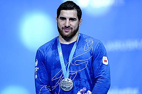 Белорусский борец Али Шабанов завоевал серебряную медаль II Европейских игр