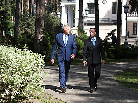 Румас и Медведев проведут встречу в Минске во время II Европейских игр