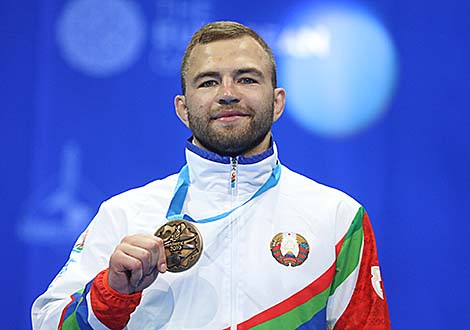 Белорусский самбист Тимофей Емельянов стал бронзовым призером II Европейских игр