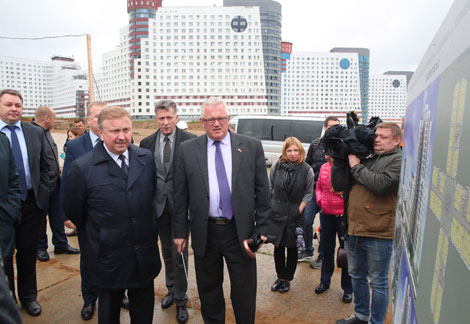 Belarus PM expects timely commissioning of 2019 European Games facilities