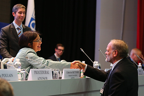 Christine Muttonen re-elected as OSCE PA president