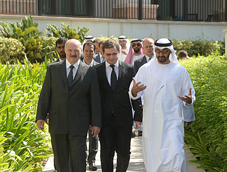 Lukashenko: Belarus enthusiastic about cooperation prospects with UAE