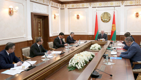 Session held by Belarus President Alexander Lukashenko