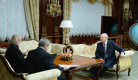 Lukashenko, Metropolitan Pavel discuss cooperation between State and Church