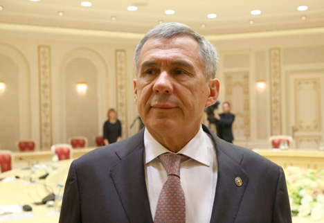 Tatarstan President Rustam Minnikhanov