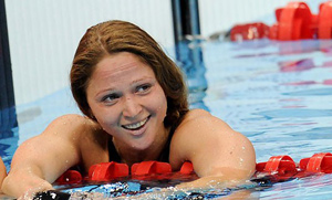 The leading Belarusian swimmer Alexandra Gerasimenya