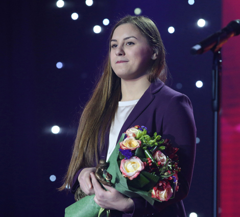 Wrestler Maria Mamoshuk won in the Breakthrough of the Year nomination