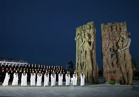 Trostenets Memorial condemns anti-humane policy of Nazism against peaceful European people