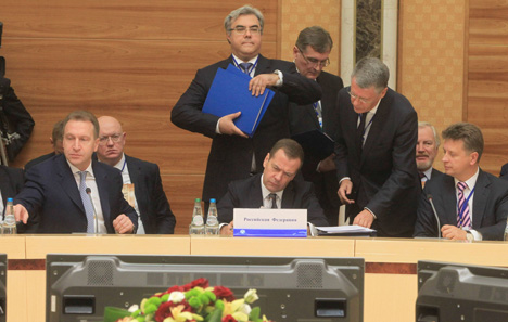 Prime Minister of Russia Dmitry Medvedev