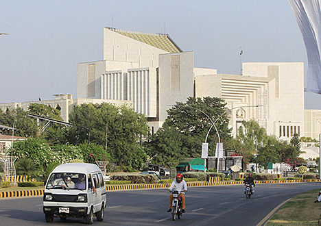 Islamabad, the capital of Pakistan 