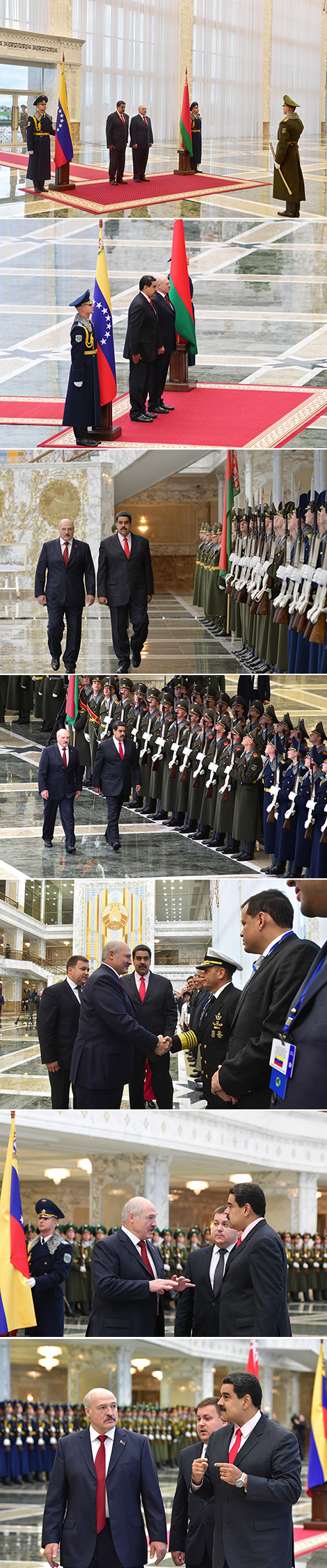An official welcome ceremony for Venezuela President Nicolas Maduro 