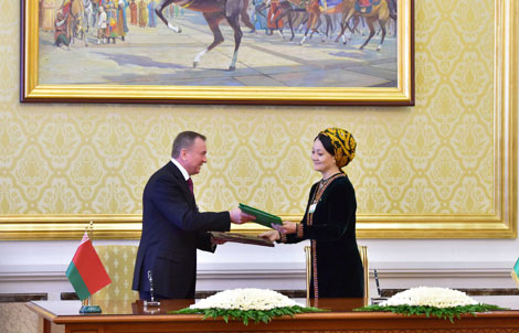 Belarus, Turkmenistan sign 11 cooperation documents