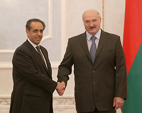 Lukashenko receives credentials from the Ambassador of Kuwait to Belarus on concurrent