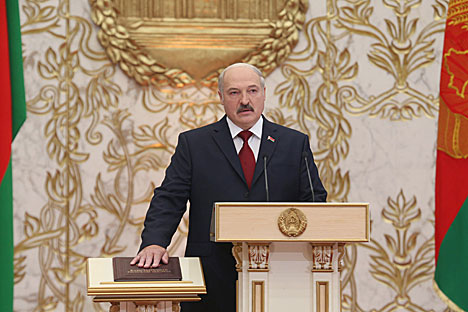 Lukashenko sworn-in as Belarus President