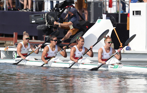 Olympics 2016: Belarus wins K4 500m bronze in Rio