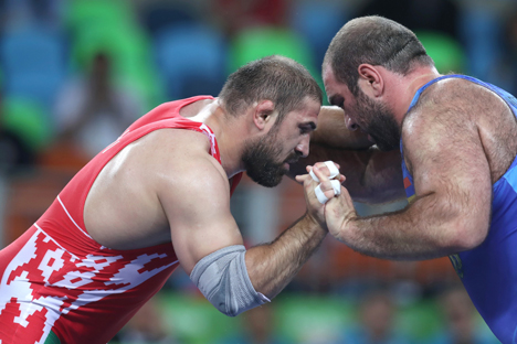 ympics 2016: Belarus’ Ibragim Saidov wins wrestling bronze