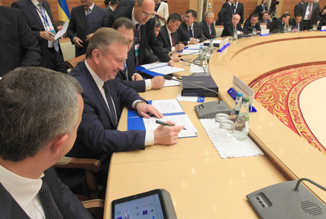 Belarusian Prime Minister Andrei Kobyakov