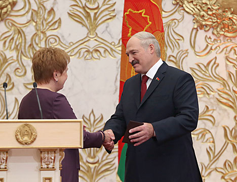 Lukashenko sworn-in as Belarus President