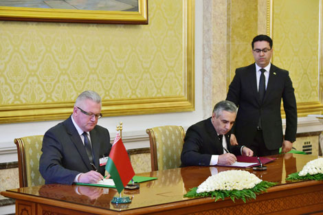 Belarus, Turkmenistan sign 11 cooperation documents