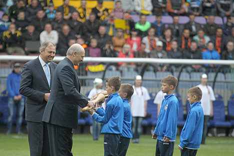 Opening ceremony of Borisov Arena