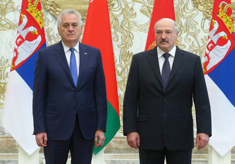 Lukashenko hopes for further enhancement of Belarus-Serbia relations