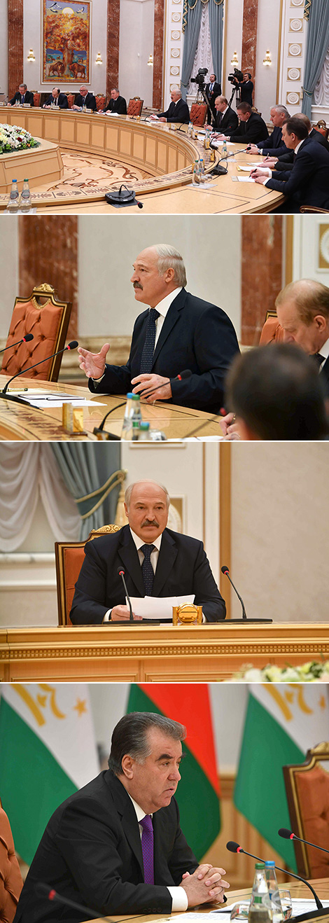 Lukashenko, Rahmon agree to work out roadmap to guide Belarusian-Tajikistani relations