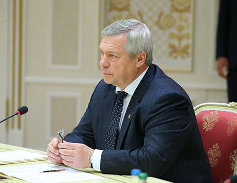 Governor of Russia’s Rostov Oblast Vasily Golubev