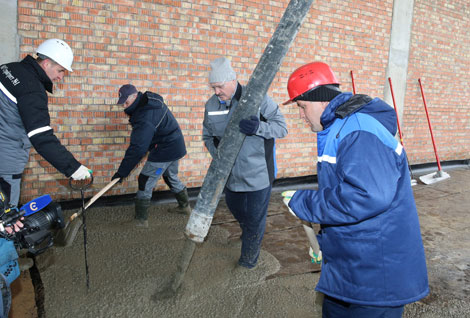 Lukashenko: Construction of rhythmic gymnastics center in Minsk should be over by March 2018