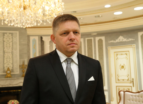 Slovakia Prime Minister Robert Fico