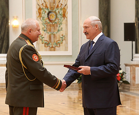 Defense Minister’s Aide for Ideology in the Armed Forces, Head of the Main Department for Ideology at the Belarusian Defense Ministry Alexander Gura