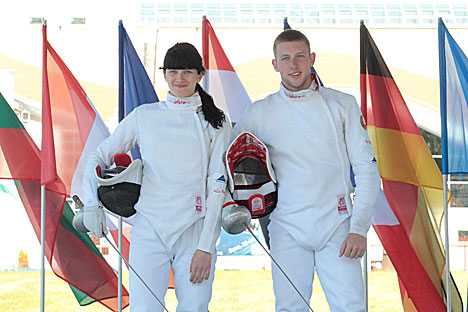 Belarusian duo of Yekaterina Orel and Ilya Polozkov