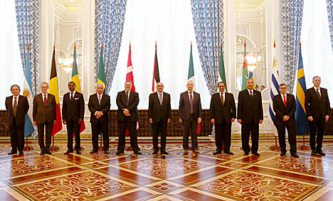 Lukashenko received credentials from 11 foreign ambassadors