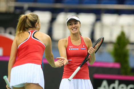 Belarus beat Switzerland 3-2 in Fed Cup semifinal tie