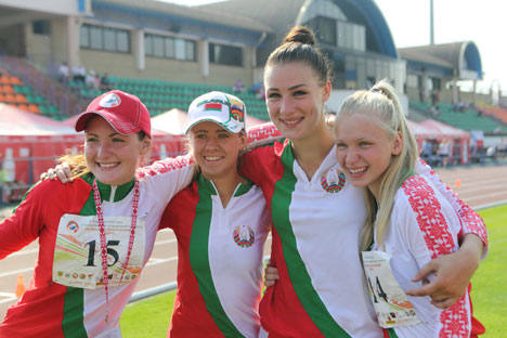 Junior gold for Belarus at World Fire and Rescue Sport Championship