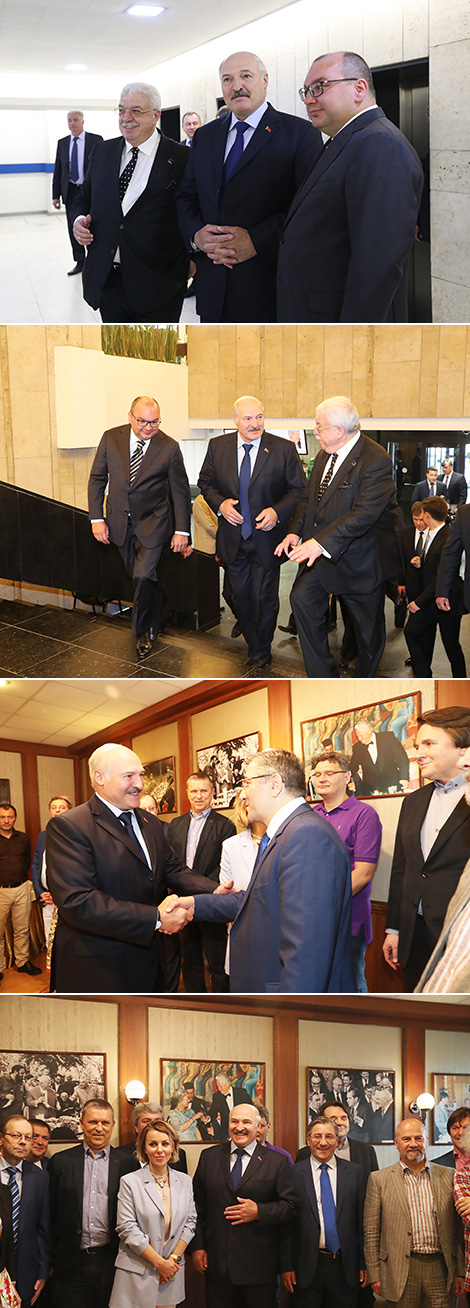 Lukashenko meets with heads of Russia’s largest mass media