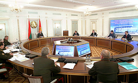Belarus government instructed to study protection of country's economic interests at border