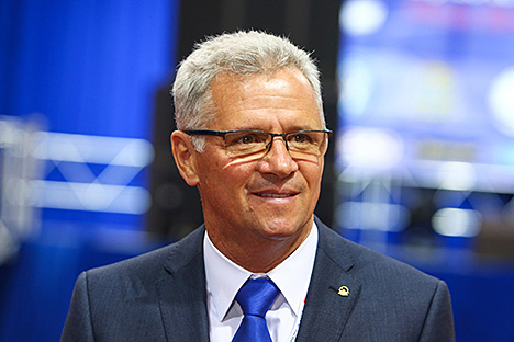 First Vice President of the International Canoe Federation (ICF) Istvan Vaskuti