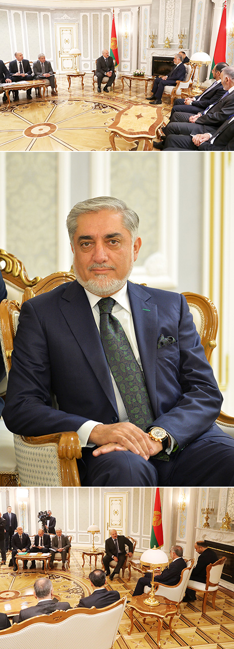 Meeting with Afghanistan Chief Executive Abdullah Abdullah