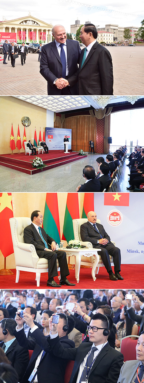 Opening ceremony of the Belarusian-Vietnamese business forum in Minsk