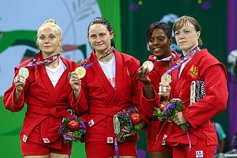 Tatiana Matsko brings second Euro sambo gold to Belarus